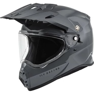 Fly Racing Trekker Solid Мотошлем Белый