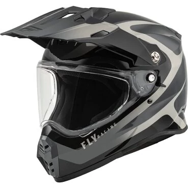 Fly Racing Trekker Pulse Мотошлем Black/Hi-Vis