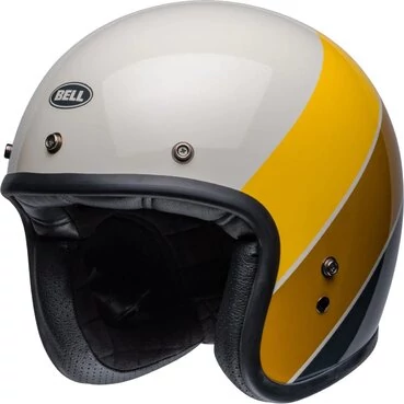 Bell Custom 500 Rif Мотошлем Бело-синий