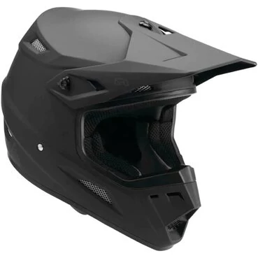Answer Racing AR1 Solid Мотошлем Черный