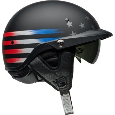 Bell Pit Boss Banner Мотошлем matte black/red