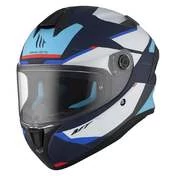 MT Helmets Targo S Kay Full Face Helmet Бело-синий