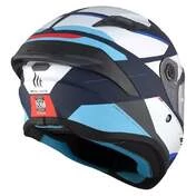 MT Helmets Targo S Kay Full Face Helmet Бело-синий