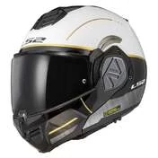 LS2 FF906 Advant Iron Modular Helmet Matt White / Black / Jeans
