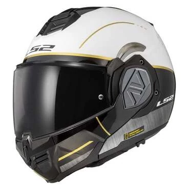LS2 FF906 Advant Iron Modular Helmet Matt White / Black / Jeans