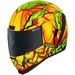 Integral Motorcycle Мотошлем Icon AIRFORM TRICK OR STREET Orange