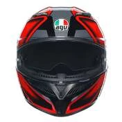 AGV K3 E2206 MPLK Full Face Helmet Compound Black / Red