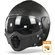 ROOF Roadster Iron Mat Black Black Jet Мотошлем Черный