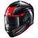 SHARK Spartan 1.2 Kobrak Full Face Helmet Красно-черный