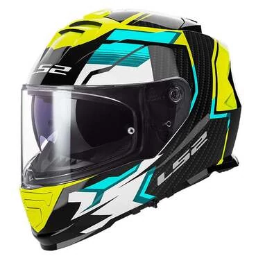 Ls2 Ff800 Storm 2 06 Tracker Мотошлем Yellow Желтый