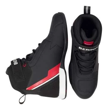 Bering Jag сникеры Black White Red Черный
