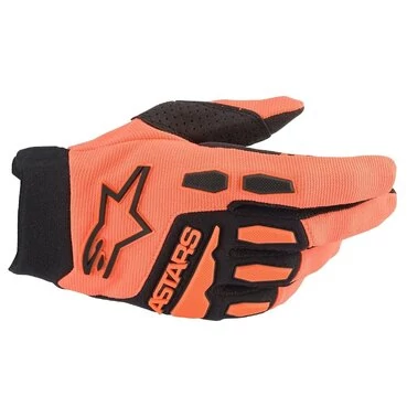 Alpinestars Full Bore мотоперчатки Orange Black Черный