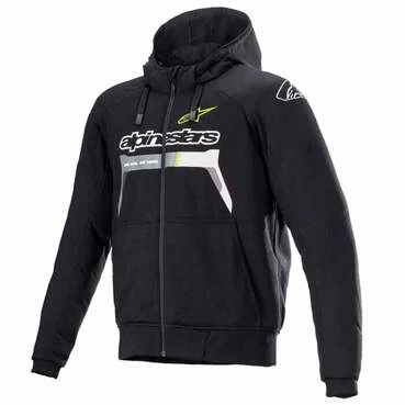 Alpinestars Chrome Ignition худи Black Yellow Fluo Black, Grey, Yellow