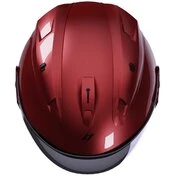 Motorcycle Мотошлем Jet Stormer SUN EVO 2.0 Solid Calm Glossy Red