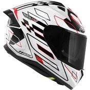 Givi 50.9 ASSAULT Full Face Motorcycle Мотошлем White Black Red