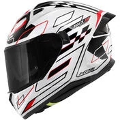 Givi 50.9 ASSAULT Full Face Motorcycle Мотошлем White Black Red