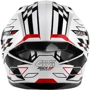 Givi 50.9 ASSAULT Full Face Motorcycle Мотошлем White Black Red