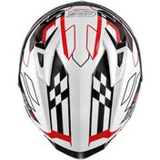 Givi 50.9 ASSAULT Full Face Motorcycle Мотошлем White Black Red