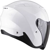 Jet Scorpion EXO-230 Solid White Motorcycle Мотошлем