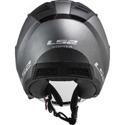 Ls2 OF600 COPTER II Matt Titanium Jet Motorcycle Мотошлем