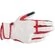 Alpinestars DYNO Ecru Ruby Red Motorcycle мотоперчатки