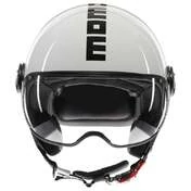 MOMO DESIGN FGTR Classic Open Face Helmet Mono White / Black
