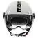 MOMO DESIGN FGTR Classic Open Face Helmet Mono White / Black