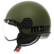MOMO DESIGN FGTR Classic Open Face Helmet Mono Matt Military Green / Black