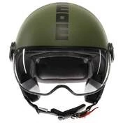 MOMO DESIGN FGTR Classic Open Face Helmet Mono Matt Military Green / Black