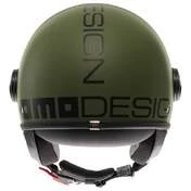 MOMO DESIGN FGTR Classic Open Face Helmet Mono Matt Military Green / Black