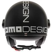 MOMO DESIGN FGTR Classic Open Face Helmet Mono Matt Black / White