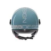 MOMO DESIGN FGTR Classic Open Face Helmet Candy Sky Blue / White