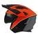 UFO Sheratan Open Face Helmet Красно-черный