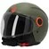 ACERBIS BREZZA Jet Motorcycle Мотошлем Military Green