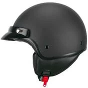 Ska-P 1FHA SMART MONO Jet Motorcycle Мотошлем Matt Black