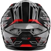 Givi 50.9 ASSAULT Full Face Motorcycle Мотошлем Black Titanium Red