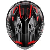 Givi 50.9 ASSAULT Full Face Motorcycle Мотошлем Black Titanium Red