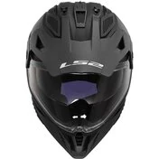 Adventure Motorcycle Мотошлем Ls2 MX702 PIONEER 2 SOLID Matt Black