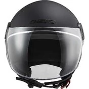 Ls2 OF558 SPHERE LUX 2 SOLID Matt Black Motorcycle Jet Мотошлем