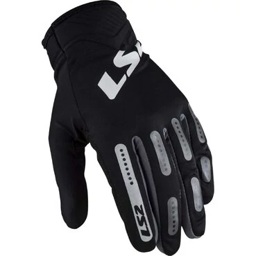 Motorcycle Fabric мотоперчатки LS2 BEND MAN Black Gray