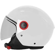 ACERBIS BREZZA White Motorcycle Jet Мотошлем