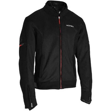 Motorcycle мотокуртка in AERBIS CE GORDON Black Fabric