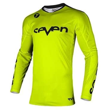Seven Rival Staple Jersey Yellow Fluo Черный