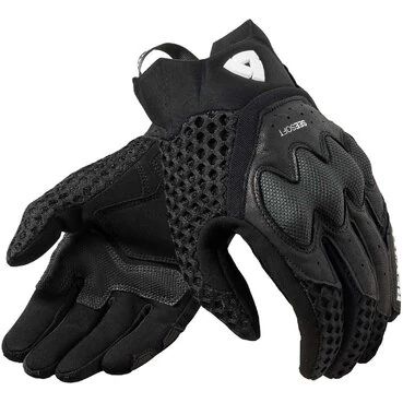 Rev'it VELOZ Black Fabric Motorcycle мотоперчатки