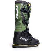 Cross Off Road Motorcycle мотоботинки Tcx X-BLAST Black Green Yellow