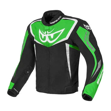 Berik Bad Eye мотокуртка Black Green Зеленый