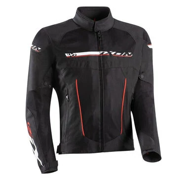 Ixon T-rex мотокуртка Black White Red Красный