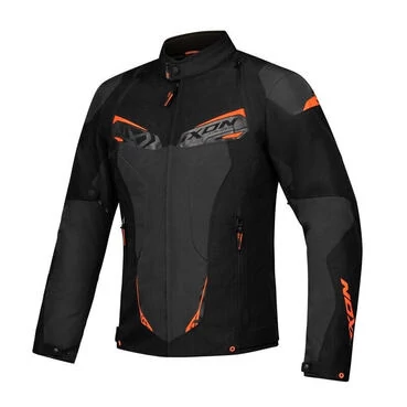 Ixon Caliber мотокуртка Black Anthracite Orange Оранжевый