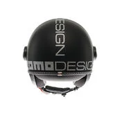 MOMO DESIGN FGTR EVO open face helmet Mono Matt Black / Silver