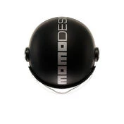 MOMO DESIGN FGTR EVO open face helmet Mono Matt Black / Silver
